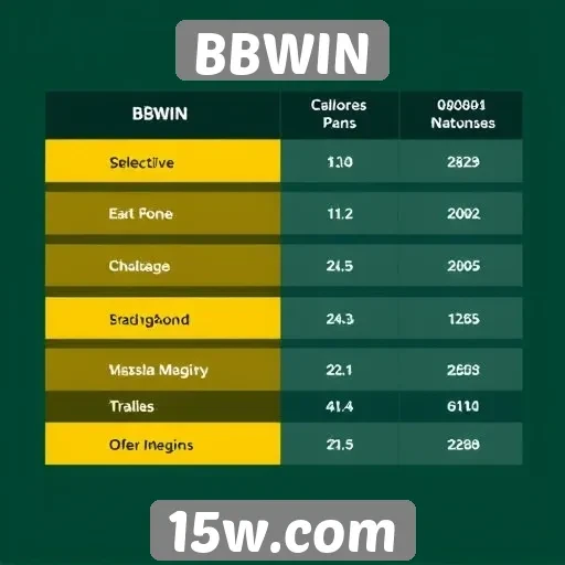 Comparativo de bônus disponíveis no BBWIN